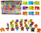 Odowalker 26 Pcs Alphabet Robots 2" Letters Alpha Bots Alphabots Transform Letters for