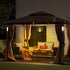 Solar Pendant Lights Outdoor, Shed Light Solar Powered Gazebo Lights Outdoor Chandelier Hanging Lights,Solar Lights