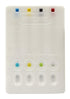 ABO/RH Blood Type Test Kit - Educational Use - Buffer Solution, Erycard Blood Grouping Card, Alcohol Wipe, Lancet