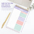 S&O Daily Planner Notepad for Productivity, 52 Page Undated To Do List Organizer - MAUVE