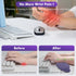 MoKo Cloud Wrist Rest, Ergonomic Cloud Keyboard Wrist Rest with Mouse Pad, Upgraded PU Leather Arm Rest for Office,