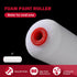 11-Piece 4-Inch Mister Rui Foam Paint Roller Kit, Roller with Ergonomic Handle, Magnetic Paint Tray & Liners