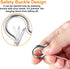 FSAH 36 1 PCS Q-Hanger Hooks, Screw Hooks for Outdoor String Lights, Safety Buckle Design Cup Eye Hook for Hanging