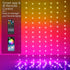 9.8ft 9.8ft 300 LED Curtain Lights, x LED Color Changing String Fairy Lights Curtain Smart APP Control, Music & Voice