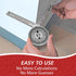 Miter Saw Protractor, Professional Angle Finder for Woodworking, Replaces Model #505P-7, Measuring Rulers for Carpentry