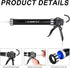 LIKSANGMETALS 15 Sausage glue gun, bearing force saving, aluminium tubeblack (Black one)