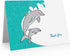Little Notes by Comptime Sea Animal Thank You Cards Thank You Cards with Envelopes - Sea Creatures