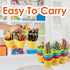 Classroom Caddy, 12x9.5x5.1 inches, Assorted Colors, Case of 6 Small Caddy