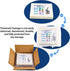 100 Prepared Microscope Slides with Specimens for Kids Adults - Biological Science Lab Samples for School Students