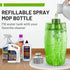 IOPRETTY 3 Spray Mop for Floor Cleaning - Wet Dry Hardwood Floor Mops with Microfiber Washable Pads for Swiffer