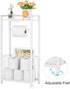X-cosrack Freestanding Toilet Paper Holder with Storage Shelf - All-in-One Toilet Roll Dispenser and Organizer