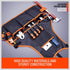 Woodworking Apron with 16 Pockets, Adjustable Size, Durable Canvas Construction for Men and Women