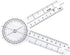 6" Goniometer, 360 Degrees Protractor Medical Ruler for Assessing Patient's Range of Motion