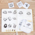 Memoking T02/M02X/M02L White Thermal Paper, 10-Year Non-Sticky 53mmx6.5m for Journal, Photo, Texts, Study Notes (3
