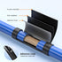 TKDMR 446 Pcs Heat Shrink Tubing Kit - 4:1 Ratio Adhesive Lined Marine Grade Black Shrink Wrap