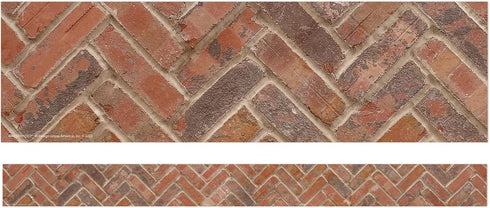 Eureka Curiosity Garden Brick Extra Wide Decorative Classroom and Bulletin Board Trim, 3.25" Wide, 12 Strips for 37 Feet