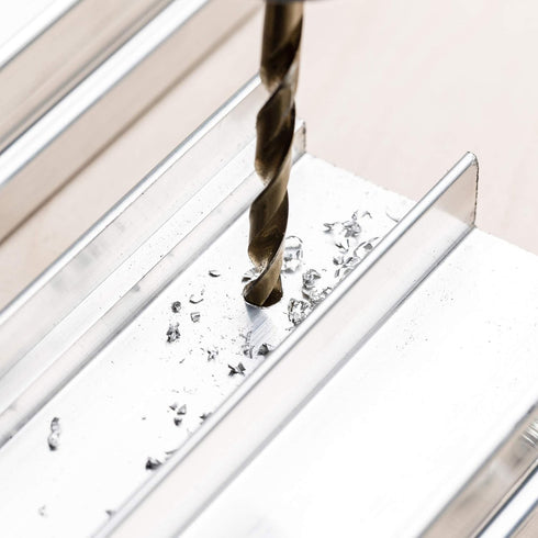 uxcell 2.65mm Solid Carbide Drill Bits Straight Shank for Hard Steel, Stainless Steel Alloy, Hardened to 50 HRC, 2 Pcs