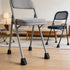 MHFOOU 16pcs 7/8" Folding Chair Leg Cap, Folding Chair V-Tip Stabilizer Caps Fits OD Legs, Compatible Replacement