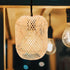 DOITOOL Rattan Lamp Shade, Boho Bamboo Lamp Shade, Natural Wicker s, Chandelier Covers, Small for Pendant Light