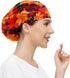 Unisex Bouffant Scrub Cap with Elastic Tie Back - Comfortable Hair Cover for Professionals