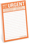 Knock Knock Sticky Note Pad, Not at All Urgent (12536)