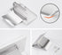 304 Toilet Paper Holder with Phone Shelf and Waterproof Cover, SUS Stainless Steel Tissue Roll Storage Rack (Polished