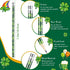 St. Patrick's Day Pencils Shamrock Clover Novelty Stripe Pencils with Eraser, 50 Pieces