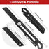 BIBURY 2 Pack Utility Knife, Heavy Duty Full Stainless Steel Retractable Box Cutter with 10PCS Blades