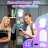 MoKo Locker Accessories Set, 5 in 1 Back to School Supplies, Magnetic Acrylic Board, Locker Mirror, Markers Holder