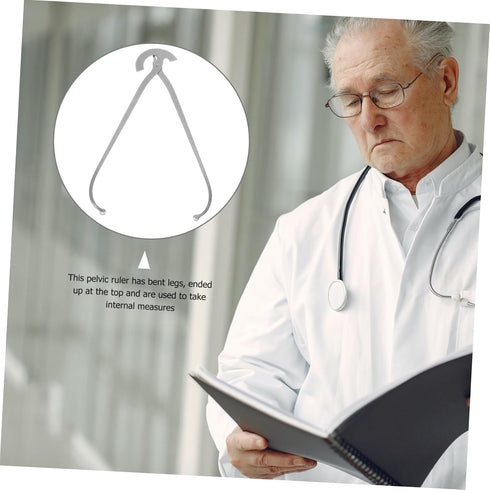 Professional Stainless Steel Medical Caliper - Accurate Pelvic Measuring Tool