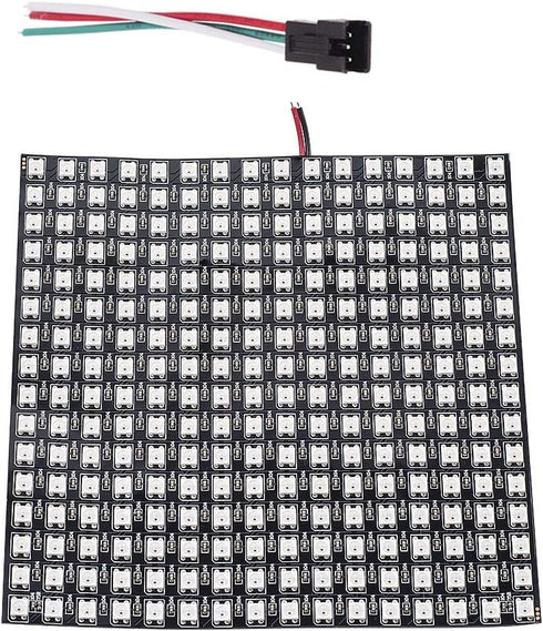 BTF-LIGHTING WS2812B ECO RGB Alloy Wires 5050SMD Individual Addressable 16X16 256 Pixels