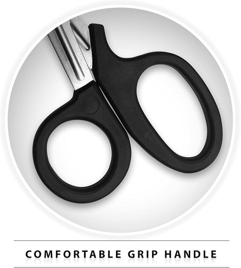 20 Pack SURGICAL ONLINE EMT Trauma Shears - Multi-Color, Stainless Steel Medical Scissors for EMS, Nurses, Police