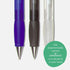 SAKURA SumoGrip Mechanical Pencil - 0.9 mm Ergonomic Comfort Grip Pencil - Clear - 3 Pack