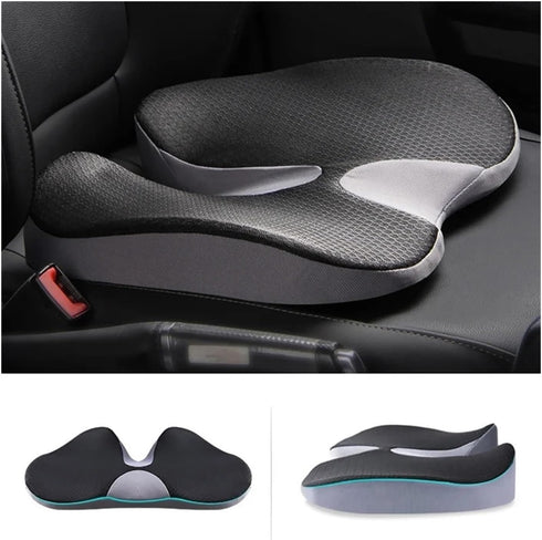 GENTERUN Tailbone Fit for Orthopedic Memory Foam Prostate Cushion - Non-Slip Relief for Sciatica Pain - Comfortable