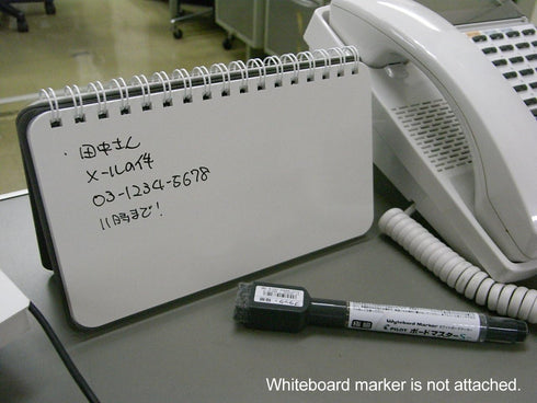 nu board Memo Size (4 x 7 inch) USA Edition Whiteboard Notebook - Dry Erase Notebook (Marker not attached)