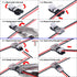 2 Pin T Connector for 22/20/18 AWG Wiring, IDC Self Stripping T Tap Wire Splicer for Car, LED Lighting, Video/Audio (10