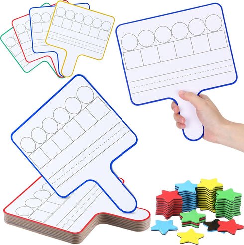 Seajan 12 Set Back to School Magnetic Dry Erase Board, Science of Reading Manipulatives for Preschool Classroom