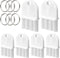 KH866 Universal Toilet & Paper Towel Dispenser Keys 6 Pack White Tissue Hard