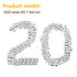 Hotop 150 Pieces 2020 Series T Slot Nuts, Hammer Head Fastener, Plated Carbon Steel Sliding M5 T Nuts