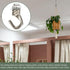 2 M10 0.91x1.22-Inch) YOKIVE Pcs Alloy Ceiling Hook, Electroplate Pendant Fixtures Hanger | Hanging Chandelier Light