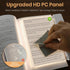 3 Dimmable Smart Flat Book Light, Rechargeable Clear LED Reading Light with Colors & Timer, Full Page Panel Plate Lamp