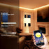Wefomey 2700K-6500K, 16.4ft 24V 3200LEDs COB LED Strip Light Warm White to Cool Bright White COB Light Strip