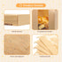 MOPKIUTR 30 Pack 14" 8.3" 3.5", (30 Pack) 30 Pack 14" 8.3" 3.5", Kraft Paper Bread Loaf Bags with Tin Tie Tab Lock