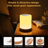 UNIFUN Dimmable 2800K-3100K Night Light, Touch Lamp for Bedrooms Living Room Portable Table Bedside Lamps