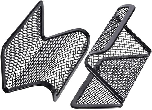 Black Metal Mesh Business Card Holder, Desk Organizer for Office Name Cards (Black, 6 Pack)