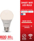 Bulb, 60W, 800 2-Pack XTREME Energizer Smart Wi-Fi LED Light Warm White, Lumens, Compatible with Alexa, Google