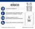 Eisco Labs 60ml Borosilicate Glass Reagent Bottle with Wide Mouth and Stopper
