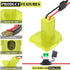 2 Packs Power Wheel Adapter for Ryobi 18V Battery, Conversion Kit with Fuses & 12AWG Wire for DIY RC Toys