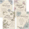 Expressions of Faith Anniversary Cards - Set of 8 (4 Designs), Large 5" x 7" Religious Wedding Cards with Bible Verse