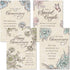 Expressions of Faith Anniversary Cards - Set of 8 (4 Designs), Large 5" x 7" Religious Wedding Cards with Bible Verse